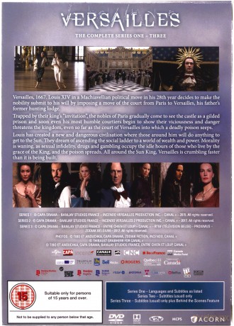 Versailles Season 1-3 (Wersal. Prawo krwi Sezon 1-3) [9DVD]