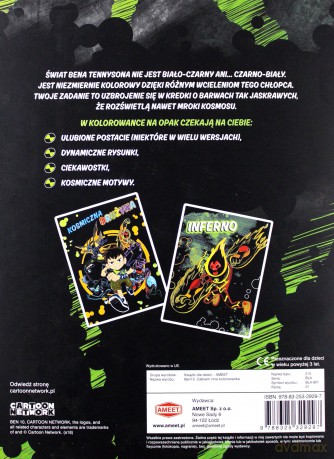 Ben 10. Całkiem inna kolorowanka [KSIĄŻKA]
