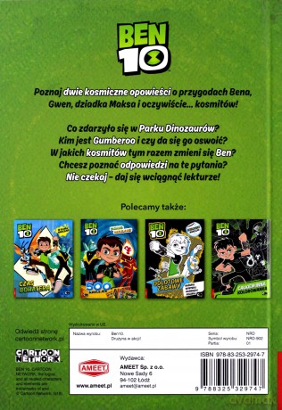 Ben 10. Drużyna w akcji! [KSIĄŻKA]