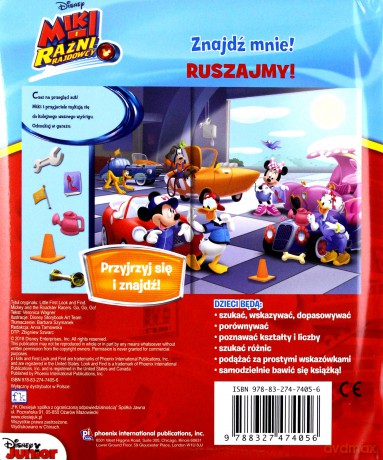 Disney Miki i Raźni rajdowcy. Ruszajmy! Znajdź mnie - Veronica Wagner [KSIĄŻKA]