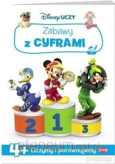 Disney Uczy. Junior - Zabawy z Cyframi [KSIĄŻKA]