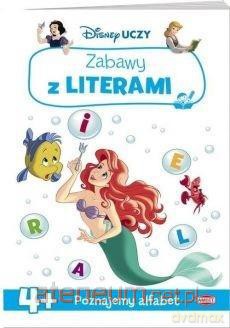 Disney Uczy. Księżniczka - Zabawy z Literami [KSIĄŻKA]