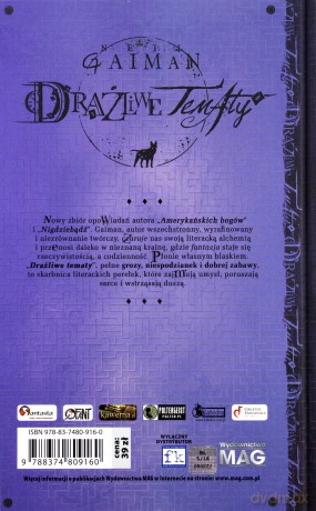 Drażliwe tematy - Neil Gaiman [KSIĄŻKA]