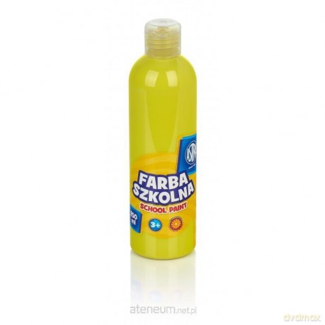 Farba szkolna cytrynowa 250 ml