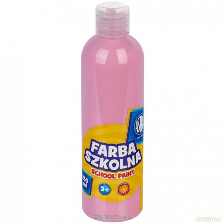Farba szkolna jasny róż 250 ml