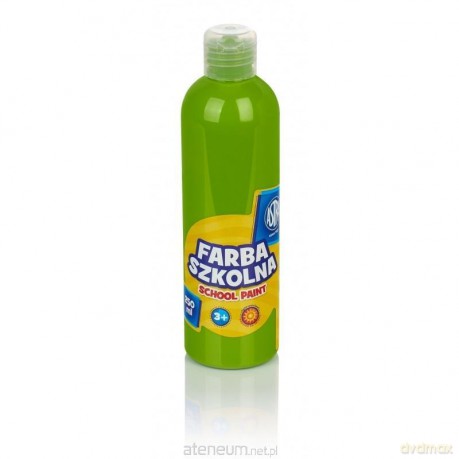Farba szkolna limonkowa 250 ml