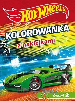 Hot Wheels. Kolorowanka z naklejkami. Zeszyt 2 [KSIĄŻKA]