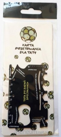 Karta survivalowa - Tata do zadań specjalnych (piłka)