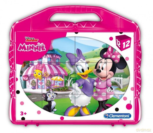 Klocki 12 Super Kolor Minnie [KLOCKI]