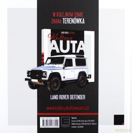 Kultowe Auta (Tom 8) Fiat 125P [KSIĄŻKA]
