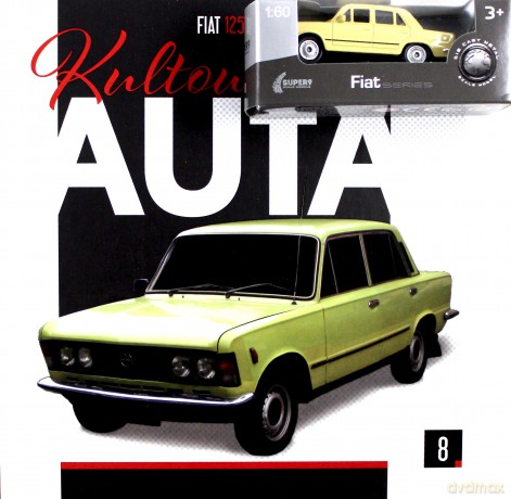 Kultowe Auta (Tom 8) Fiat 125P [KSIĄŻKA]