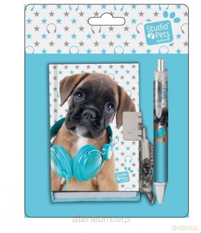 Pamiętnik z długopisem Studio Pets PEL-3643