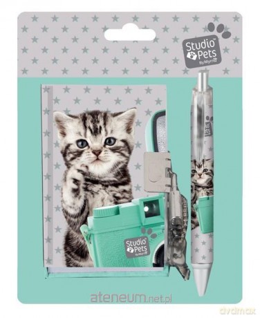 Pamiętnik z długopisem Studio Pets PER-3643
