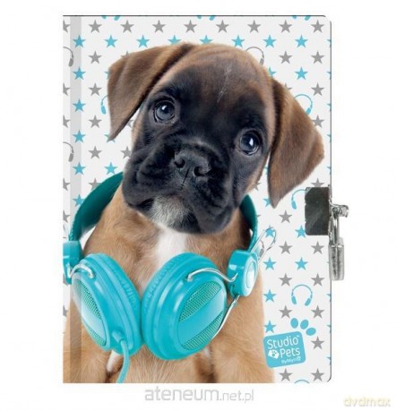 Pamiętnik z kłódką pachnący Studio Pets PEL-3650