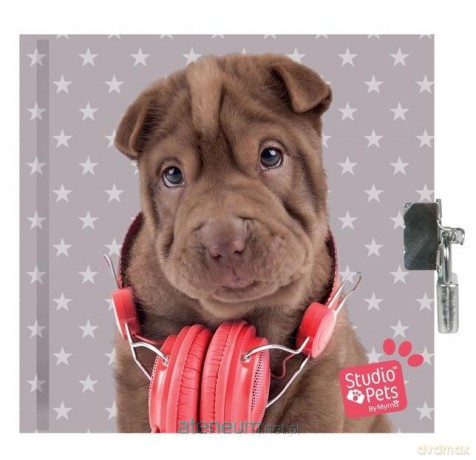 Pamiętnik z kłódką Studio Pets PEJ-3640