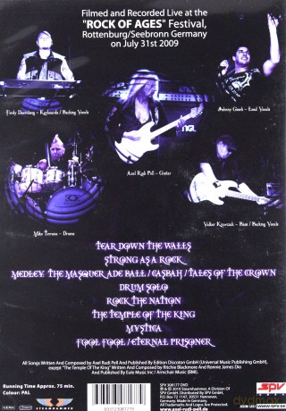 Axel Rudi Pell: One Night Live [DVD]