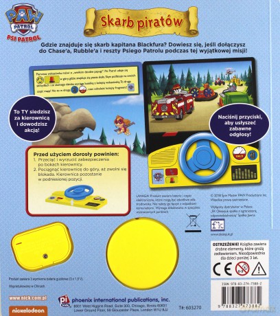 Psi Patrol. Skarb Piratów [KSIĄŻKA]