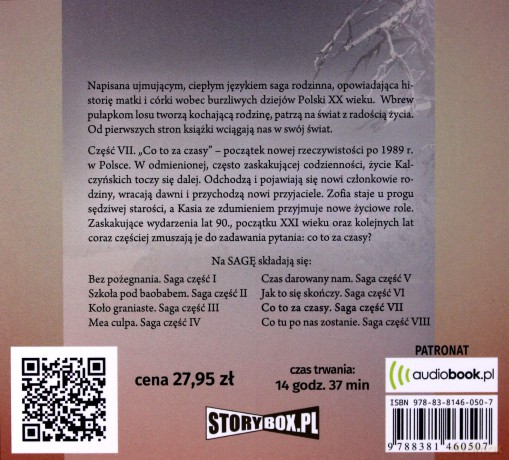 Saga cz. 7 Co to za czasy - Barbara Rybałtowska [AUDIOBOOK]