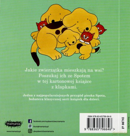 Spot jedzie na wieś - Eric Hill [KSIĄŻKA]