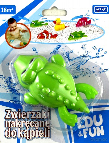 Zwierzaki nakręcane do kąpieli