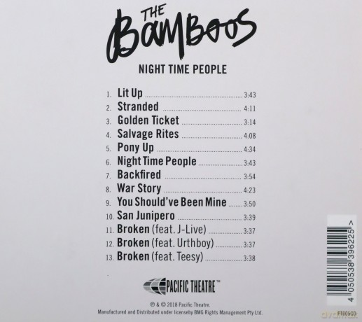 The Bamboos: Night Time People [CD]