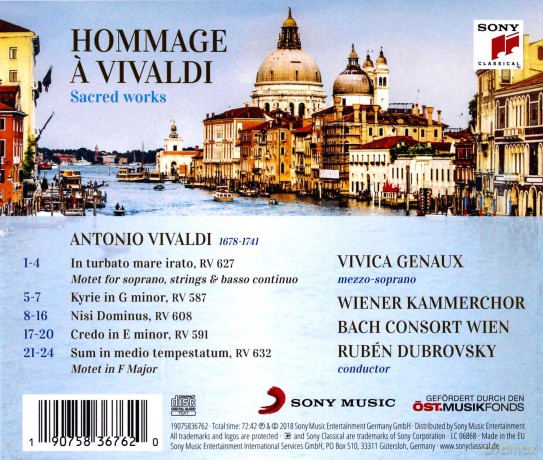 Vivica Genaux: Hommage Vivaldi [CD]