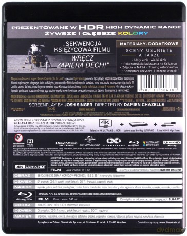 Pierwszy człowiek [Blu-Ray 4K]+[Blu-Ray]