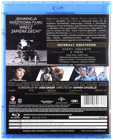 Pierwszy człowiek [Blu-Ray]