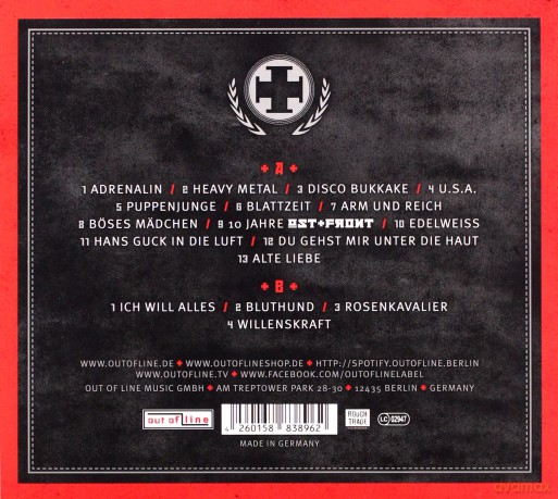 Ost+Front: Adrenalin (Limited Edition) (digipack) [2CD]