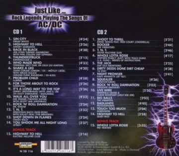 Just Like Rock Legends Playing The Songs Of AC/DC [2CD]
