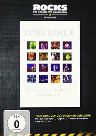 Foreigner: 25: All Access Tonight (Rocks Edition) [DVD]