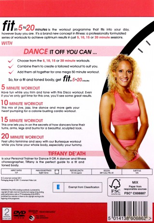 Fit in 5 to 20 Minutes Dance It Off [DVD]