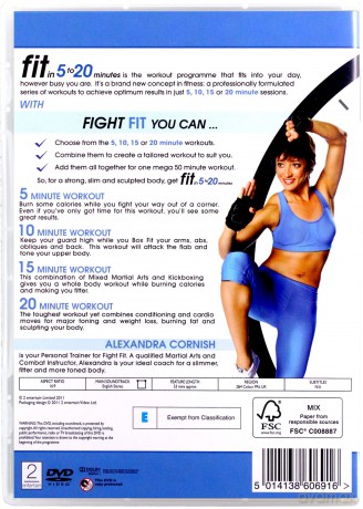 Fit In 5 To 20 Minutes Fight Fit [DVD]