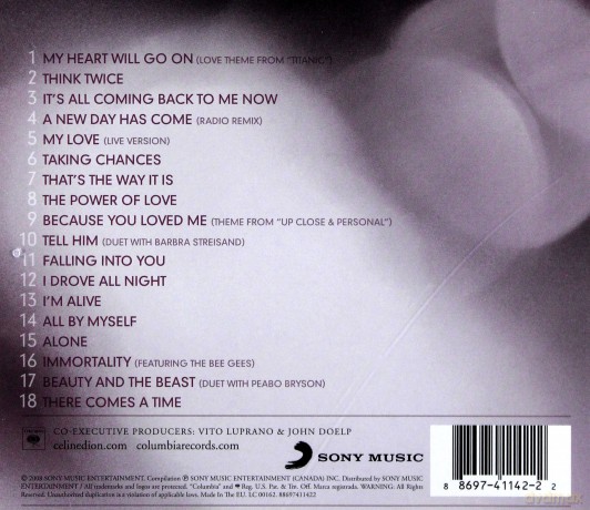 Celine Dion: My Love - Essential Collection [CD]