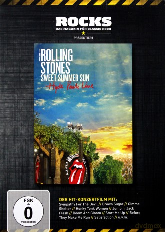 The Rolling Stones: Sweet Summer Sun (Rocks Edition) [DVD]