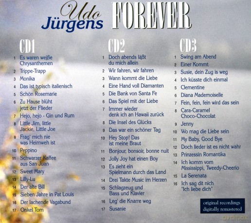 Udo Jurgens: Udo Jurgens - Forever [3CD]