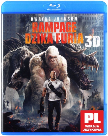 Rampage: Dzika furia 3D [Blu-Ray 3D]