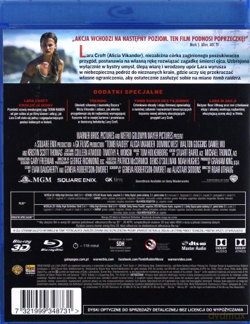 Tomb Raider 3D [Blu-Ray 3D]+[Blu-Ray]