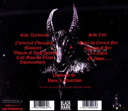 Bathory: Under The Sign Of The Black Mark [CD]