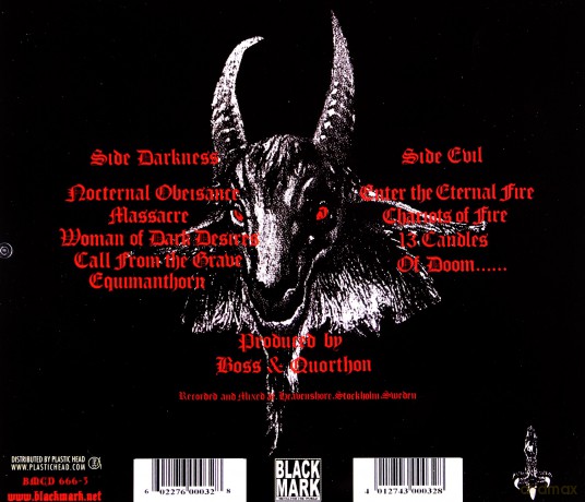 Bathory: Under The Sign Of The Black Mark [CD]