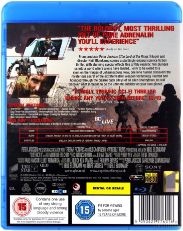 District 9 [Blu-Ray]