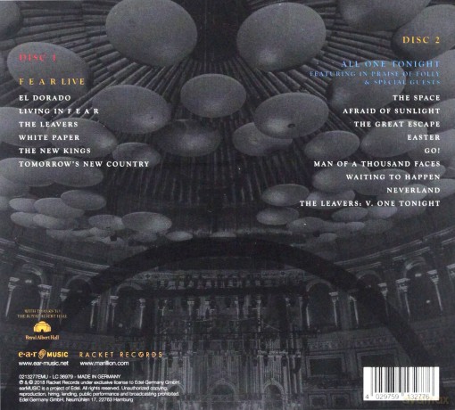 Marillion: All One Tonight (Live At The Royal Albert Hall) [2CD]
