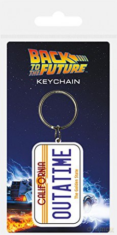 Back To The Future: License Plate Brelok