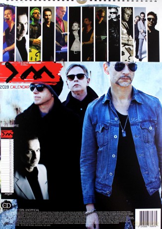 Depeche Mode: Nieoficjalny kalendarz 2019 [KALENDARZ]
