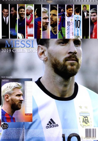 Lionel Messi: Nieoficjalny kalendarz 2019 [KALENDARZ]