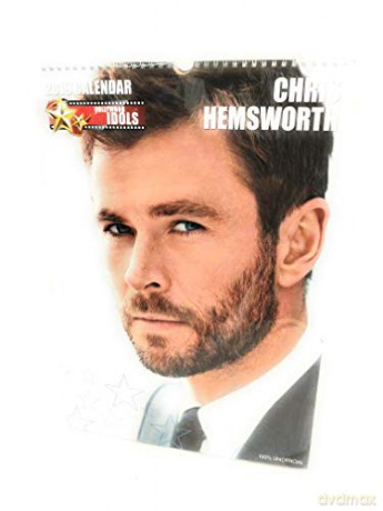 Chris Hemsworth: Nieoficjalny kalendarz 2019 [KALENDARZ]