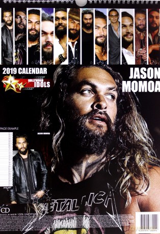 Jason Momoa: Nieoficjalny kalendarz 2019 [KALENDARZ]