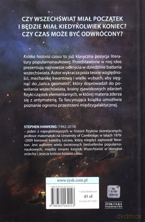 Krótka historia czasu - Stephen Hawking [KSIĄŻKA]