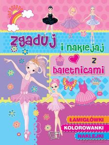 Zgaduj i naklejaj z baletnicami [KSIĄŻKA]