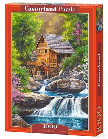 CASTORLAND 1000 el. Młyn wiosna [PUZZLE]